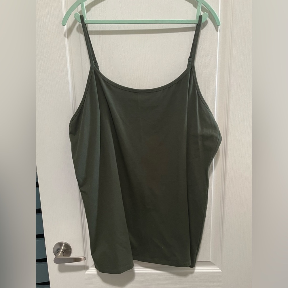 Torrid Dark Green Camisole Top Size 5